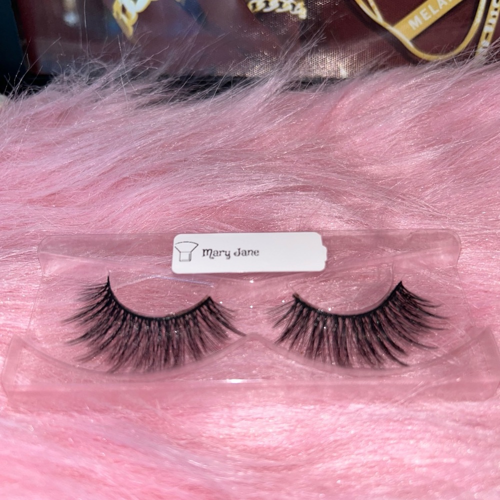 25mm Fluffy Mink Lashes – Wispy Dramatic False Eyelashes Reusable